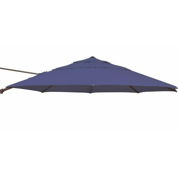 Simplyshade SimplyShade SSAG25R-00D-D2406 11.5 ft. Fiji Octagon Cantilever Solefin Umbrella; 2406 Blue Sky SSAG25R-00D-D2406